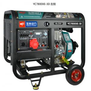 開(kāi)架YC7800XE-3D-6kw玉柴動(dòng)力柴油發(fā)電機(jī)